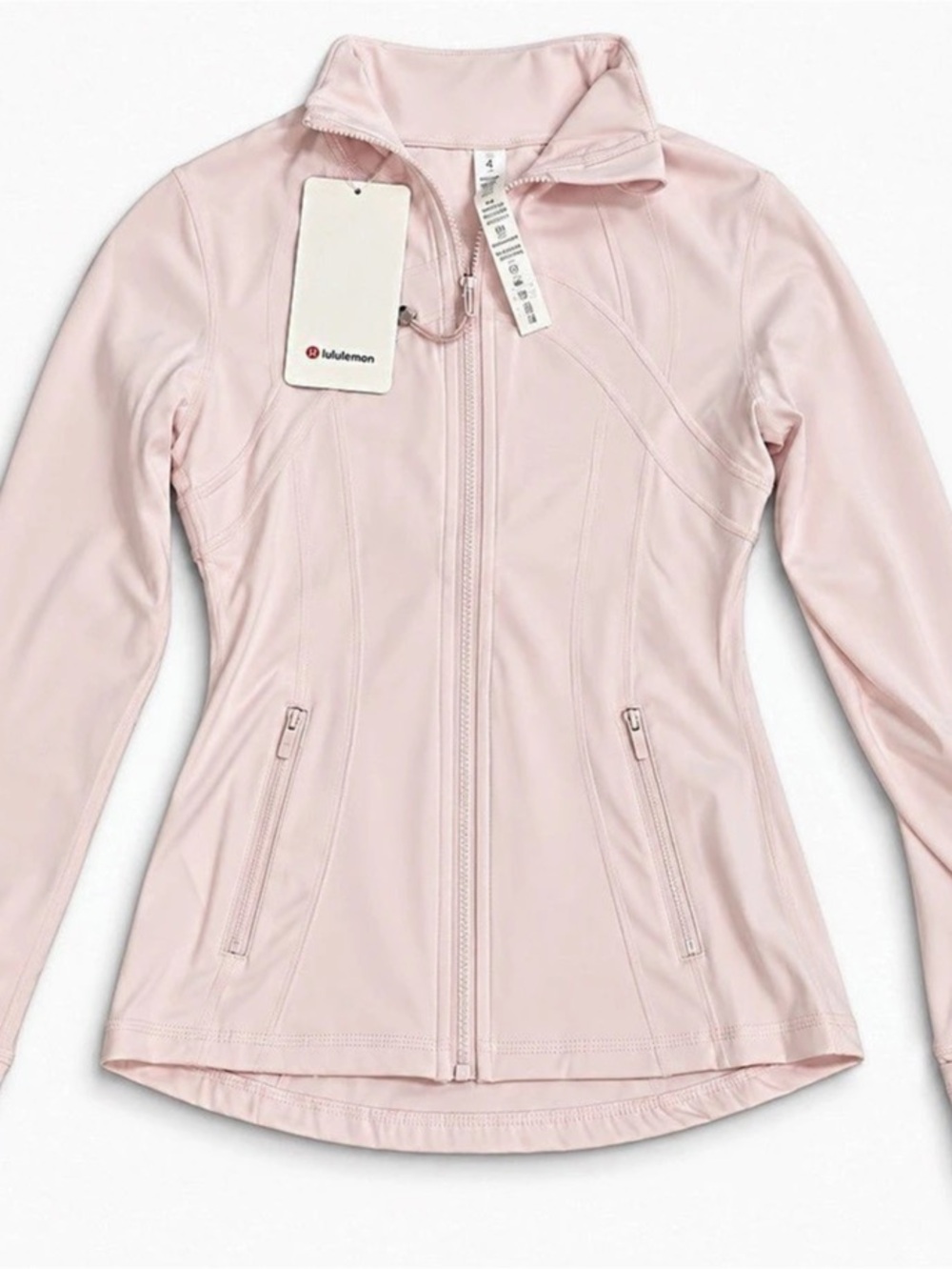 lululemon Define Jacket Women's Pink Athletic Jacket Size 4